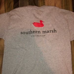 SOUTHERN MARSH Gray Tee